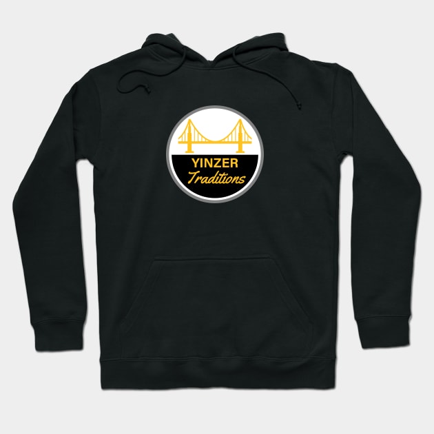 Yinzer Traditions Bridge Patch Hoodie by YinzerTraditions